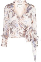 Thumbnail for your product : Alexis Marceau wrap-style top