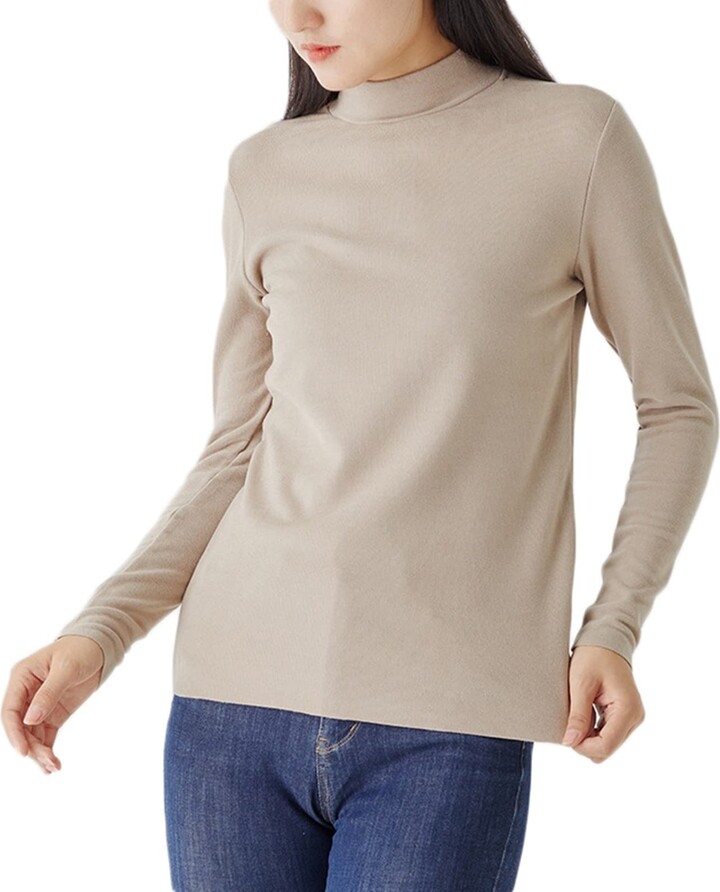 JOYSHAPER Womens V Neck Thermal Tops Long Sleeve Compression Shirts  Shapewear Slimming Undershirts Base Layer Tops