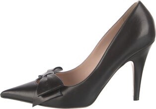 Valentino Rockstud Accents Leather Pumps