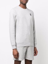 Thumbnail for your product : Cenere GB Embroidered-Logo Organic Cotton Sweatshirt