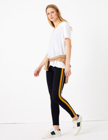 Thumbnail for your product : Marks and Spencer Side Stripe High Waisted Leggings