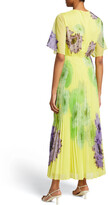Thumbnail for your product : Jason Wu Collection Floral-Print Pleated Midi Dress