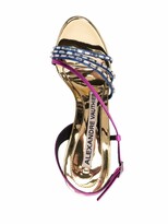 Thumbnail for your product : Alexandre Vauthier 110mm Rhinestone-Embellished Sandals