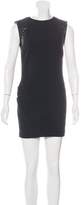Thumbnail for your product : IRO Leather-Accented Mini Dress
