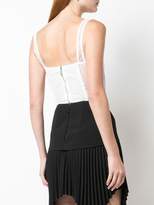 Thumbnail for your product : Dion Lee sheer lace corset