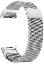 Thumbnail for your product : Fitbit iGK Charge 2 Bands Replacement Accessories Milanese Loop Stainless Steel Metal Bracelet Strap with Unique Magnet Lock for Charge 2 (Colorful, Large)