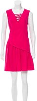 Thumbnail for your product : Opening Ceremony Pleated Lace-Up Dress w/ Tags