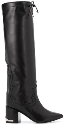 toga pulla white boots