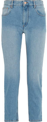 Etoile Isabel Marant Cliff High-rise Straight-leg Jeans - Light denim