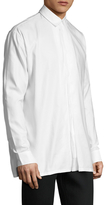 Thumbnail for your product : Maison Margiela Solid Pleated Dress Shirt