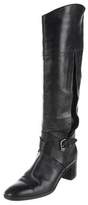 Thumbnail for your product : Hermes Leather Knee-High Boots