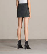 Thumbnail for your product : AllSaints Suko Suede Skirt