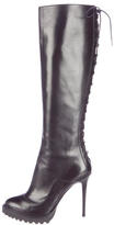 Thumbnail for your product : Alexander McQueen Rikk Lace-Up Boots