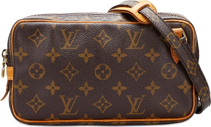 Pre-owned Louis Vuitton 2001 Marly Bandoulière Crossbody Bag In