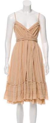 Diane von Furstenberg Empire Waist Sleeveless Dress