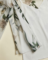 Thumbnail for your product : Ted Baker FARAI Elderflower bow neck blouse