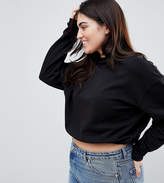 Thumbnail for your product : ASOS Curve Cropped Sweatshirt