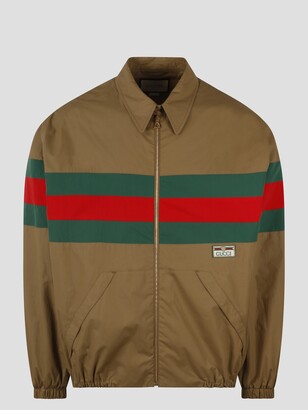 Gucci Men's Brown Outerwear with Cash Back | ShopStyle