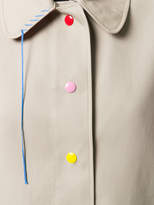 Thumbnail for your product : Mira Mikati California Dreamin embroidered back trench coat