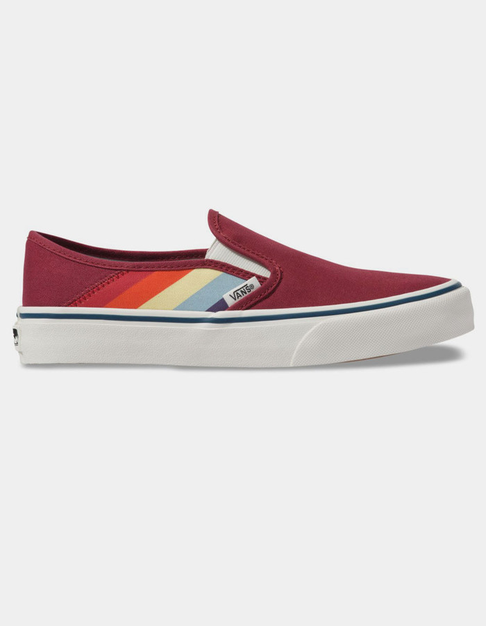 womens rainbow vans