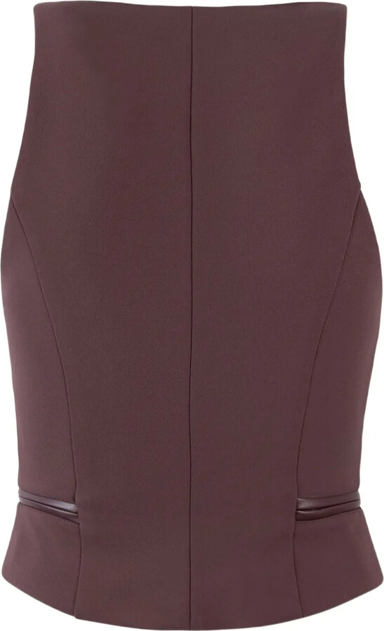 Elisabetta Franchi Zip-Up Sleeveless Top