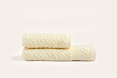 Jazmari 2 Piece 100% Cotton Towel Set