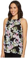 Thumbnail for your product : Vince Camuto Sleeveless Glacier Floral Blouse Women's Blouse