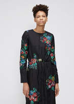 Thumbnail for your product : MS MIN Long Sleeve Quilted Dress