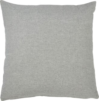 Saro Lifestyle Button Work Throw Pillow, 18" x 18"