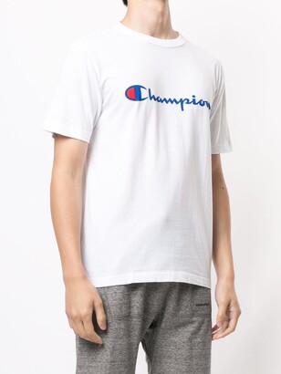 Champion logo-print crew neck T-Shirt