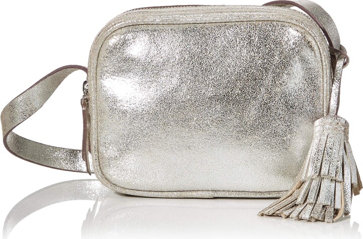 clarks silver handbag
