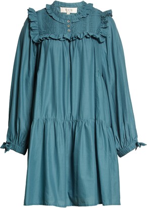 Sea Adrienne Puff Sleeve Tunic Dress