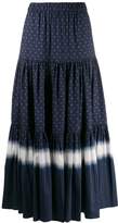 Thumbnail for your product : Tory Burch printed peasant skirt