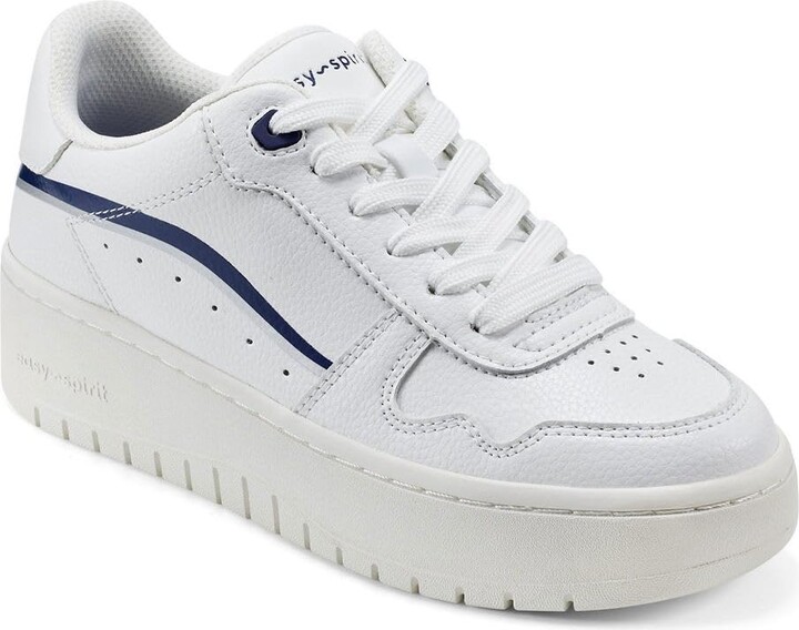 Easy Spirit Onyx Womens Sneaker 9 BM US WhiteDark Blue