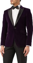 purple dinner jacket
