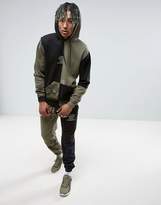 Thumbnail for your product : 10.Deep Hoodie With Camo Splicing