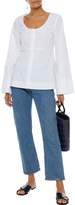 Thumbnail for your product : Elizabeth and James Stretch-cotton Poplin Top