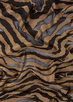 Thumbnail for your product : Paul Smith Brown 'Zebra Stripe' Lightweight Scarf