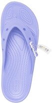 Thumbnail for your product : Crocs Logo Embossed Flip-Flops