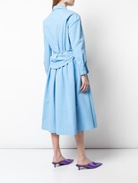 Thumbnail for your product : Rosie Assoulin Tie-Fastening Shirt Dress