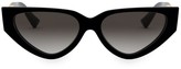 Thumbnail for your product : Valentino Allure 54MM Aviator Cateye Sunglasses