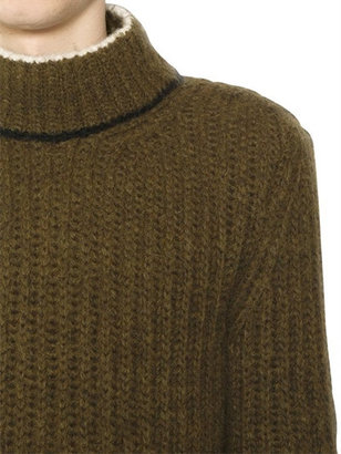 J.W.Anderson Alpaca & Wool Sweater With Elastic Ties
