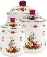 Thumbnail for your product : Royal Albert Old Country Roses" Canisters, Set of 3