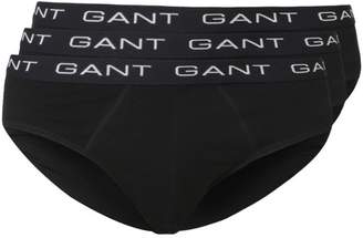 Gant 3 PACK Briefs white