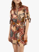 Thumbnail for your product : Maison Scotch Short Printed Jumpsuit, Combo A