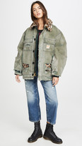 Thumbnail for your product : R 13 Vintage Arctic Quilt Lined Jacket