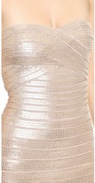 Thumbnail for your product : Herve Leger Nazik Strapless Dress