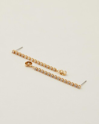 Luv Aj Women's Gold Earrings - Ballier Chain Studs - Size One Size at The Iconic