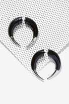 Thumbnail for your product : Nasty Gal Factory Lock Horns Tunnel Earrings