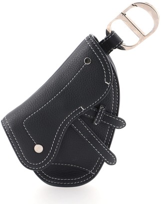 Christian Dior Saddle Bag Charm Leather - ShopStyle